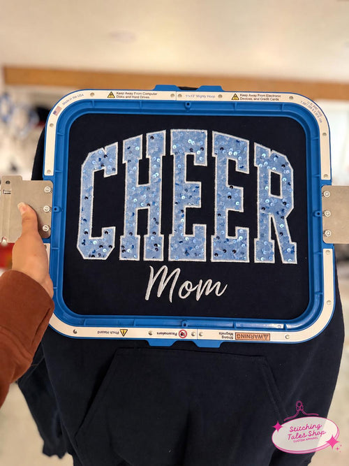 Cheer Mom Sequin Sweatshirt